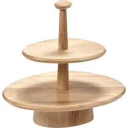 Dune zweistufige Etagere, Natur-Esche