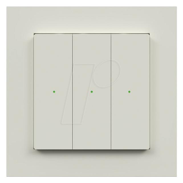 Heatit Controls - Z-Wave+ 700 Z-Push Wall controller drahtloser Schalter (396445)