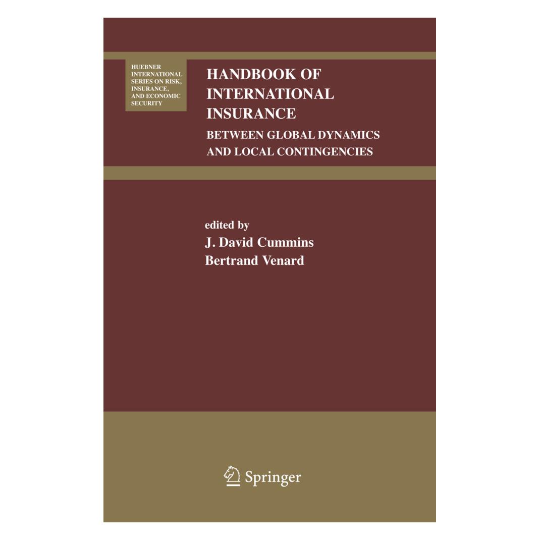 Springer Handbook of International Insurance (Englisch, Softcover, Bertrand Venard, J. David Cummins) (55953119)