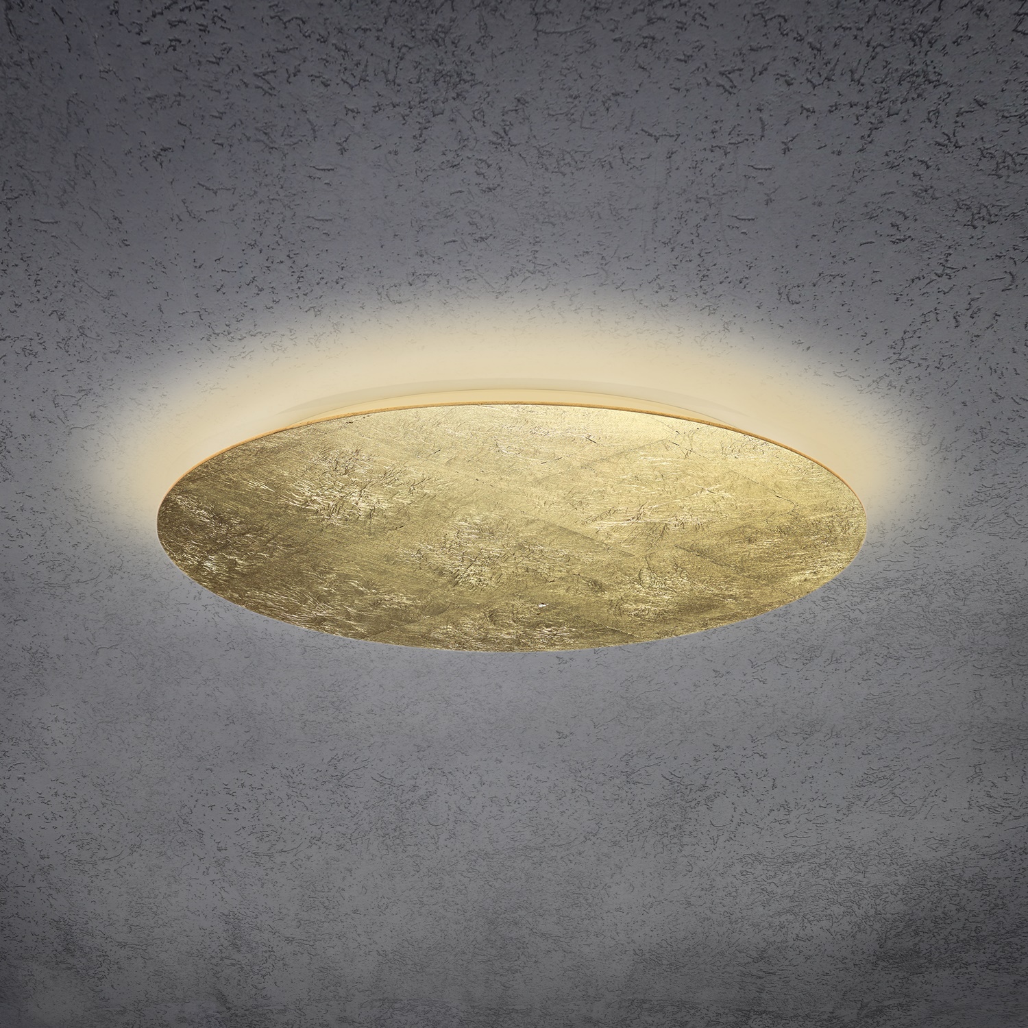 Escale LED-Wand-/Deckenleuchte BLADE 79cm Blattgold 86680409 4011895481894