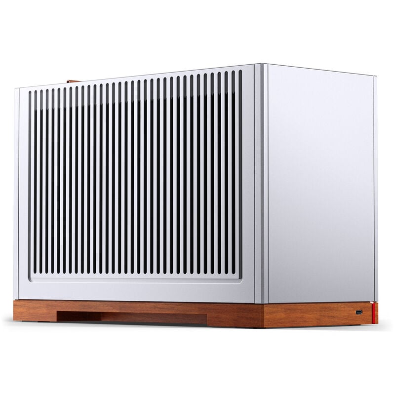 Jonsbo T9 PC-Gehäuse, Mini-Gehäuse, ITX, PCIe 5.0 Riserkabel - silber