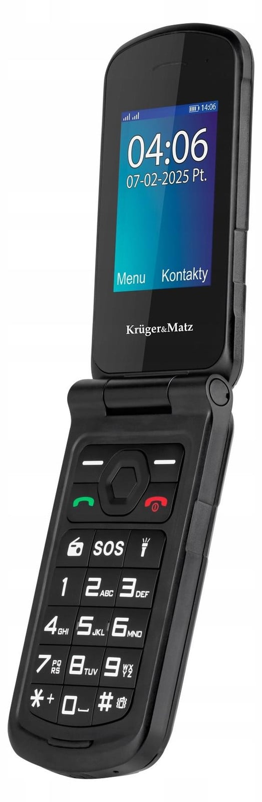 Kruger & Matz Iron 5 Flip 4G IP68/IP69K Telefoon