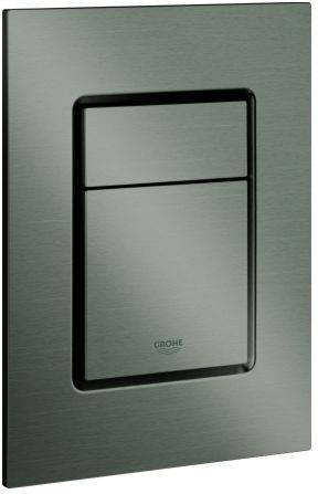 Grohe Skate Cosmopolitan Abdeckplatte 37535AL0 hard graphite gebürstet, senkrechte Montage