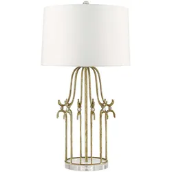 Gilded Nola, Tischlampe, Stella (E27)