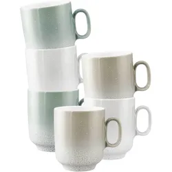 Seltmann Weiden Henkelbecher Sento Home 400 ml 6er Set