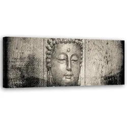 WANDBILD buddha gesicht vintage