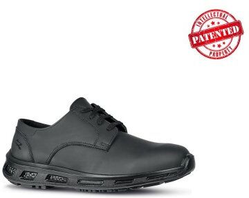 Scarpa antinfortunistica U-Power Greg bassa, microfibra nera, S2 Personalizzate o neutre U-Power