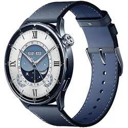 XIAOMI Watch S5 46 Smartwatch Leder, 135-205 mm, Ceramik Blue