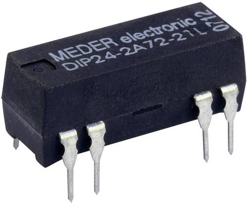 StandexMeder Electronics DIP24-2A72-21L Reed-Relais 2 Schließer 24 V/DC 0.5A 10W DIP-8