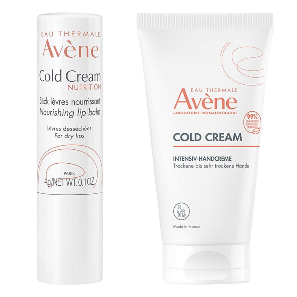 Avène Cold Cream Lippenpflegestift+Avene Cold Cream Handcreme 08105111