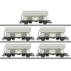 MÄRKLIN 46306 H0 Schwenkdachwagen-Set Tds Armita Wagons Amsterdam B.V, NS, Ep. IV