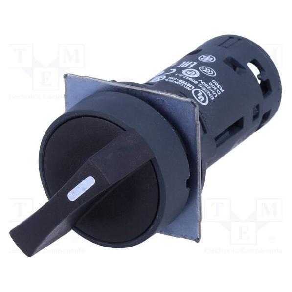 Schneider Electric 22mm Selector Switch Black 2 Pos.1NO (XB7ND21)