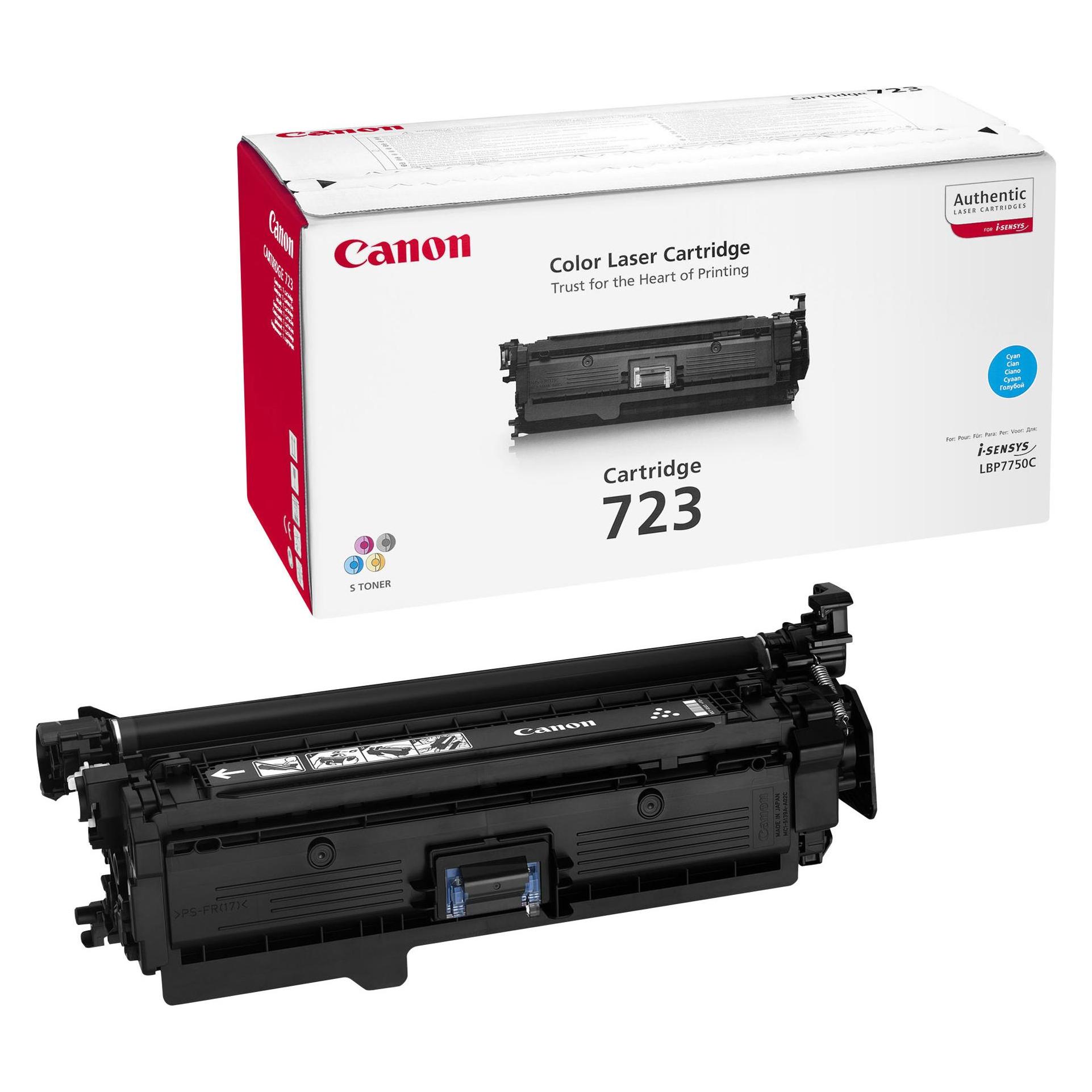 Canon 723C Tonerkartusche (e) Original (C) (2643B011)