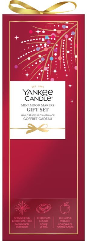 Yankee Candle Christmas Collection 2026 Mini Mood Makers Christmas gift set 3x37 g