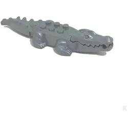 Klemos KL-40004 Klemmbaustein Krokodil grau