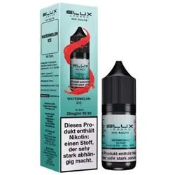 Watermelon Ice NicSalt Liquid by Elux 10ml / 20mg