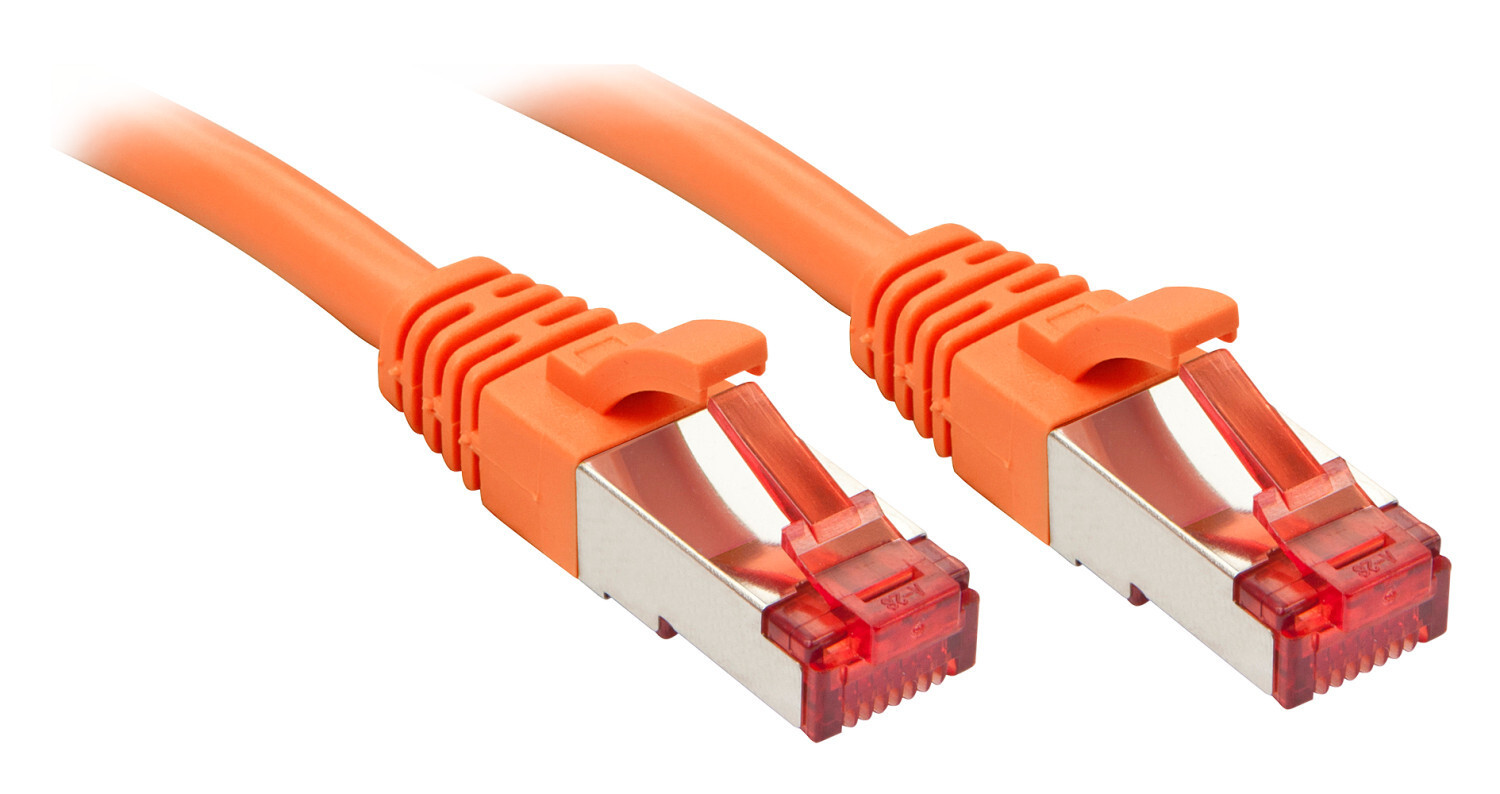 Lindy 47811 Cat6 S/FTP Patchkabel, Oranje, 5 m