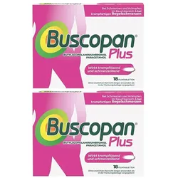 Buscopan® Plus Doppelpack 2X18 St