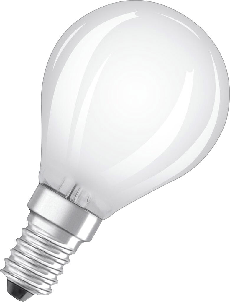 Osram Led Base Led Lampe Matt (Ex 40w) 4w / 2700k Warmweiß E14 3er Pack