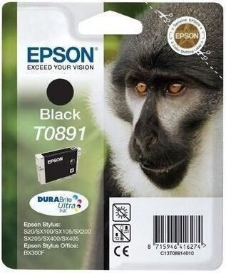 Epson T0891 inktpatroon zwart