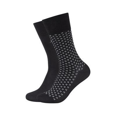 Socken JOOP "premium essentials", Herren, Gr. 39-42, Sockengröße, schwarz, Baumwollmischung, unifarben, Socken Socken, mit elastischem Bund