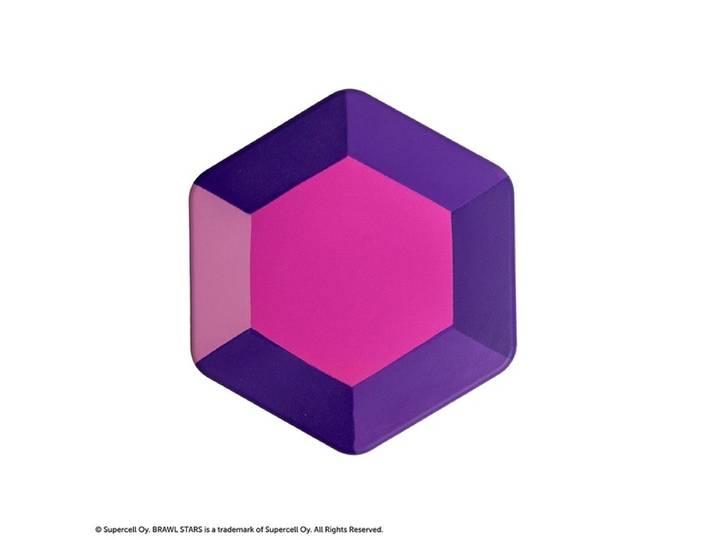 Squishy Gem Violet - Brawl Stars