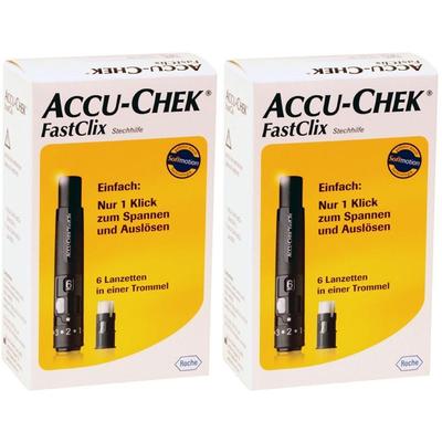 Accu-Chek FastClix Stechhilfe Modell II 2x 2x1 St Stifte