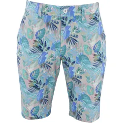 Alberto Shorts Earnie Jungle Print, grün/blau