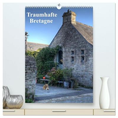 Bretagne. Traumhafte Gesichter einer Region (hochwertiger Premium Wandkalender 2026 DIN A2 hoch), Kunstdruck in Hochglanz