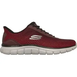 SKECHERS Herren Slipper Track – Revno, Größe 46 in Braun Braun