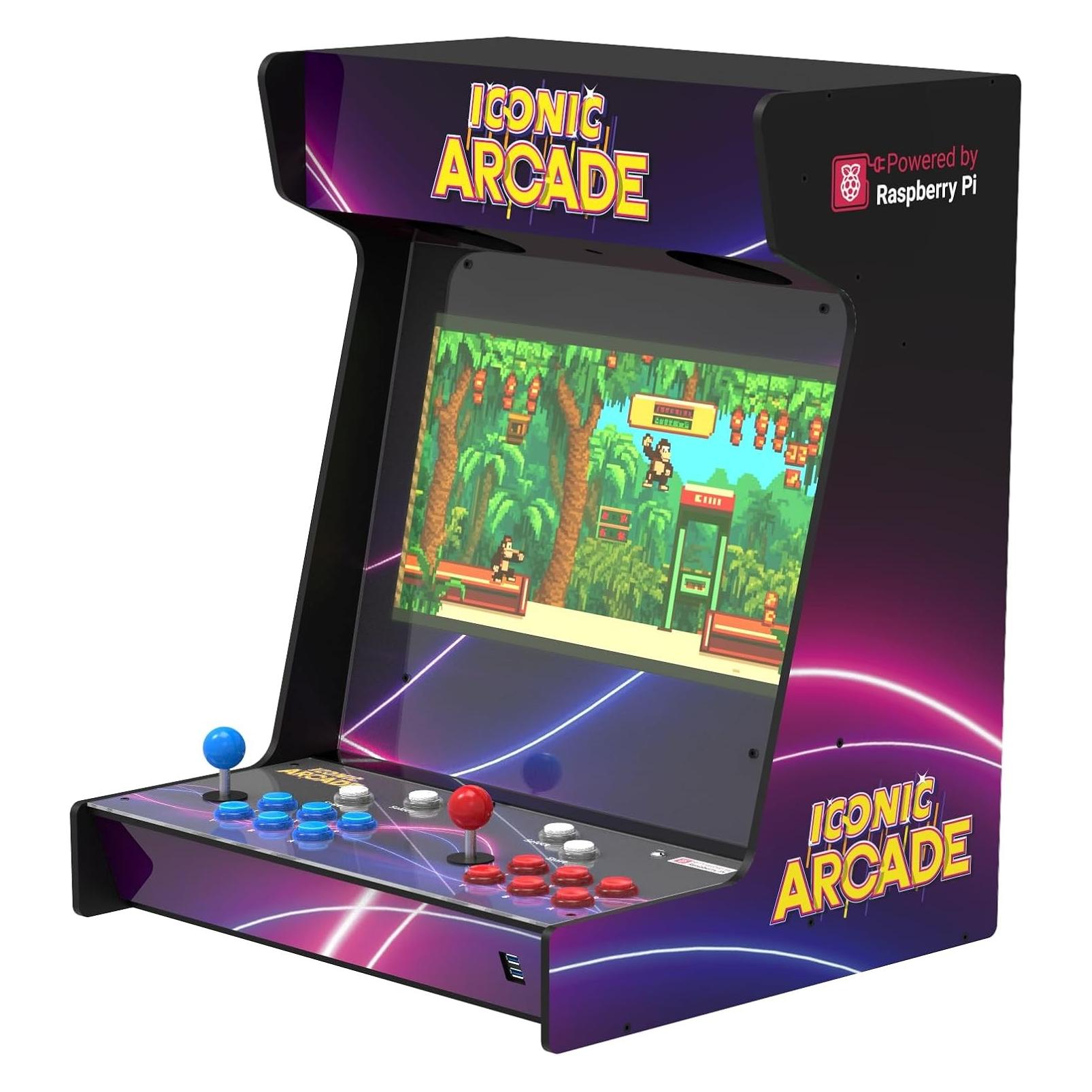 Fisher-Price Iconic Arcade - Borne Multijeux - TV Incluse (22490)
