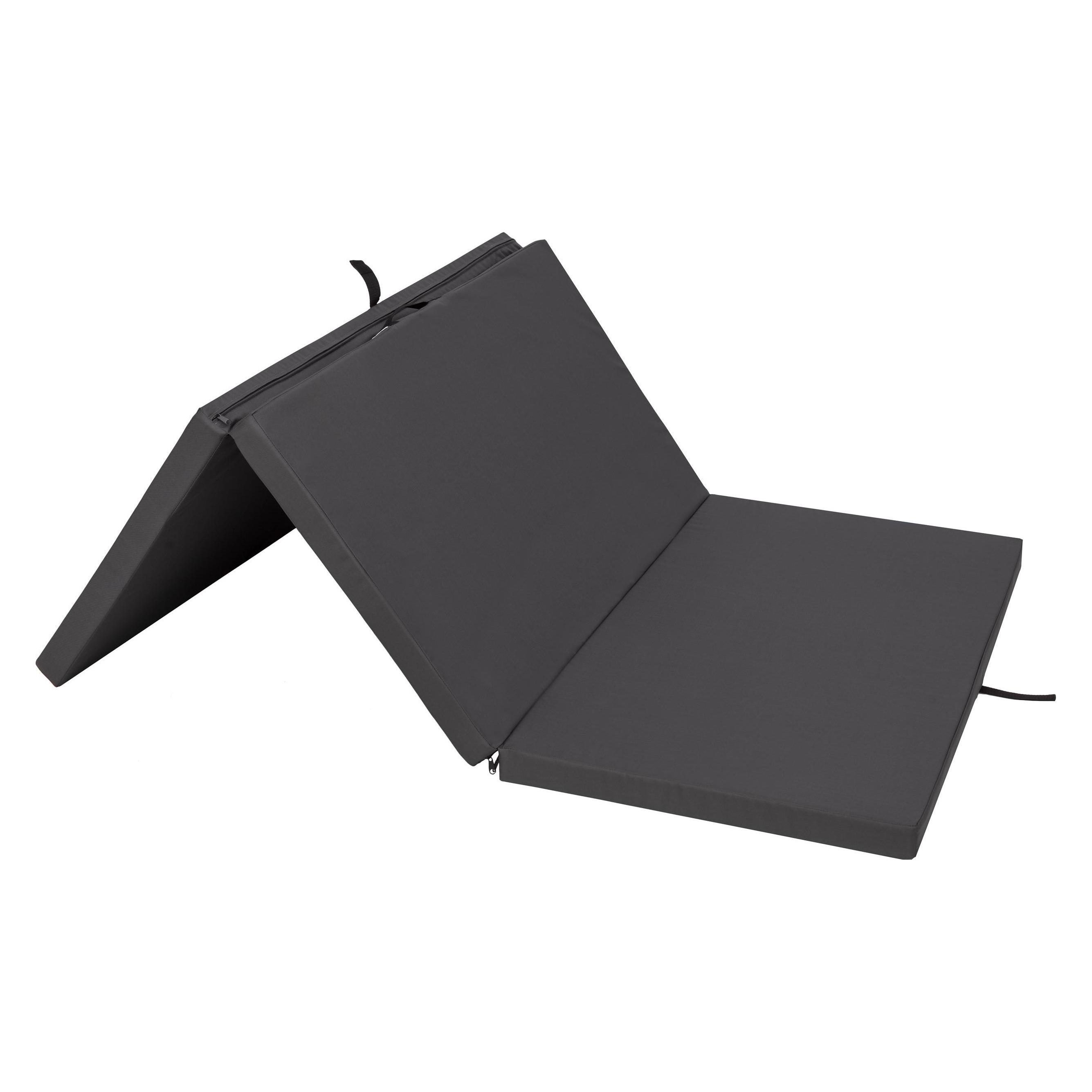 Hobbygarden Materac Skťadany Alex - XXL - Grafitowy (49030748)