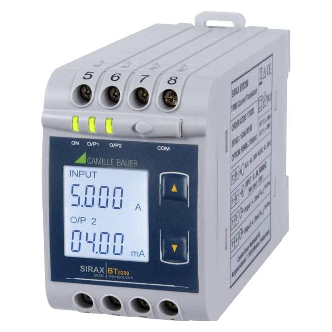 Camille Bauer Programmierbarer Messumformer für Wechselstrom SIRAX BT5200 175283 1St. (175283)