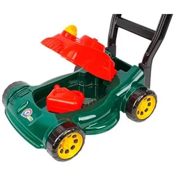 Sun Fun Rasenmäher mit Stauraum und Benzinkanister