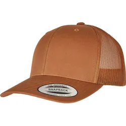 FLEXFIT Unisex Vintage Trucker Kappe Netz Cap 6606/6606T caramel one size