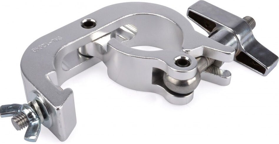 Riggatec Halbschellenhaken - Multi Clamp Silber Bis 250 Kg (48 - 51 Mm)