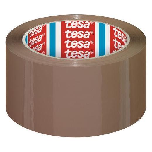 tesa Verpackungsklebeband braun 66m x 50mm (50 mm) (04195-00001-04)