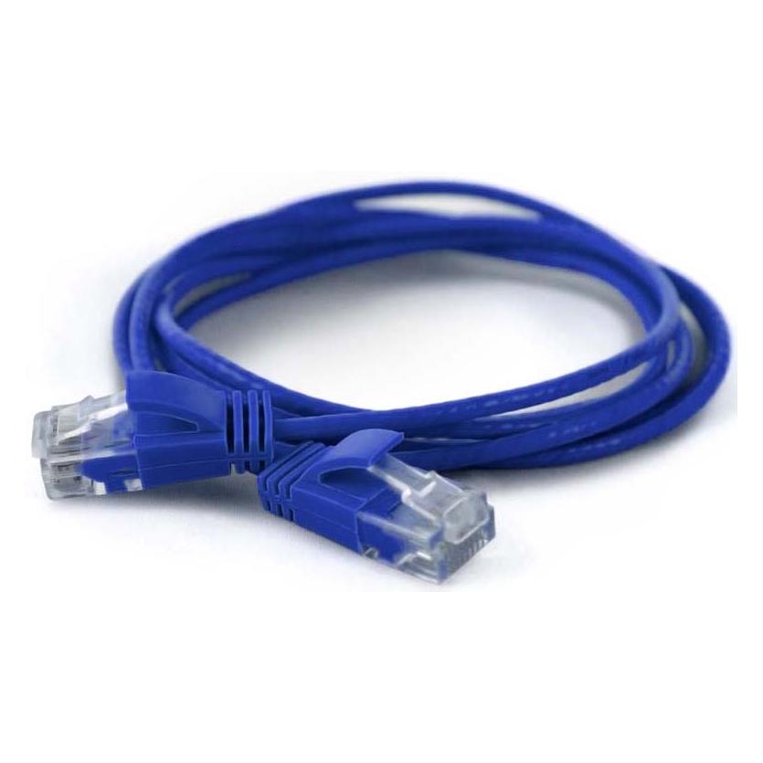 Wantec wW Patchkabel CAT6A (rund 2,8mm) UTP blau 1,0m (U/UTP, CAT6a, 1 m) (7243)