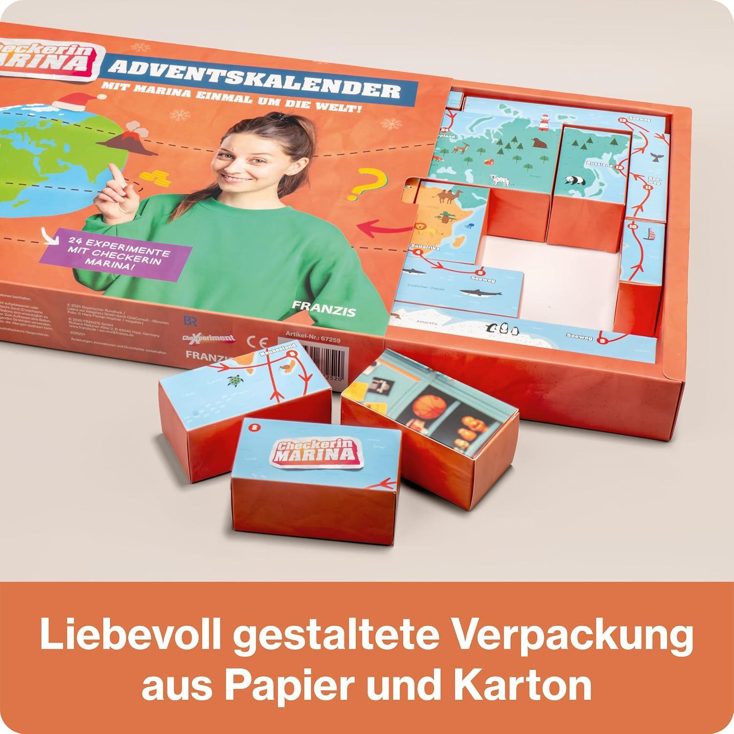Franzis Checkerin Marina Adventskalender