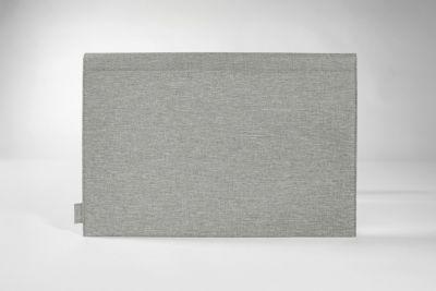 Sigel Laptophülle, Größe S, für 1 Laptop bis 14″, RPET/Kunstfilz, hellgrau