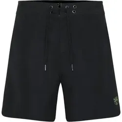 CHIEMSEE Herren Badeshorts Swim Shorts, Größe 30 in Schwarz Schwarz