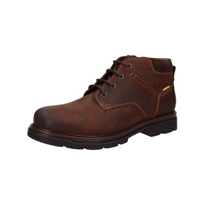 Schnürstiefelette CAMEL ACTIVE "camel active Stiefelette Leder", Herren, Gr. 42, schoko, Leder, Schuhe Schnürstiefelette