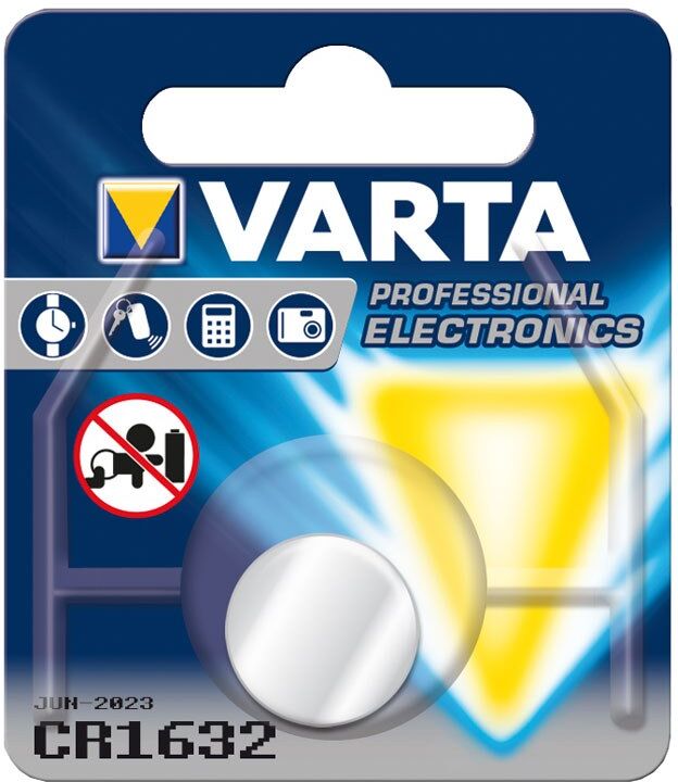 PILHA VARTA CR1632