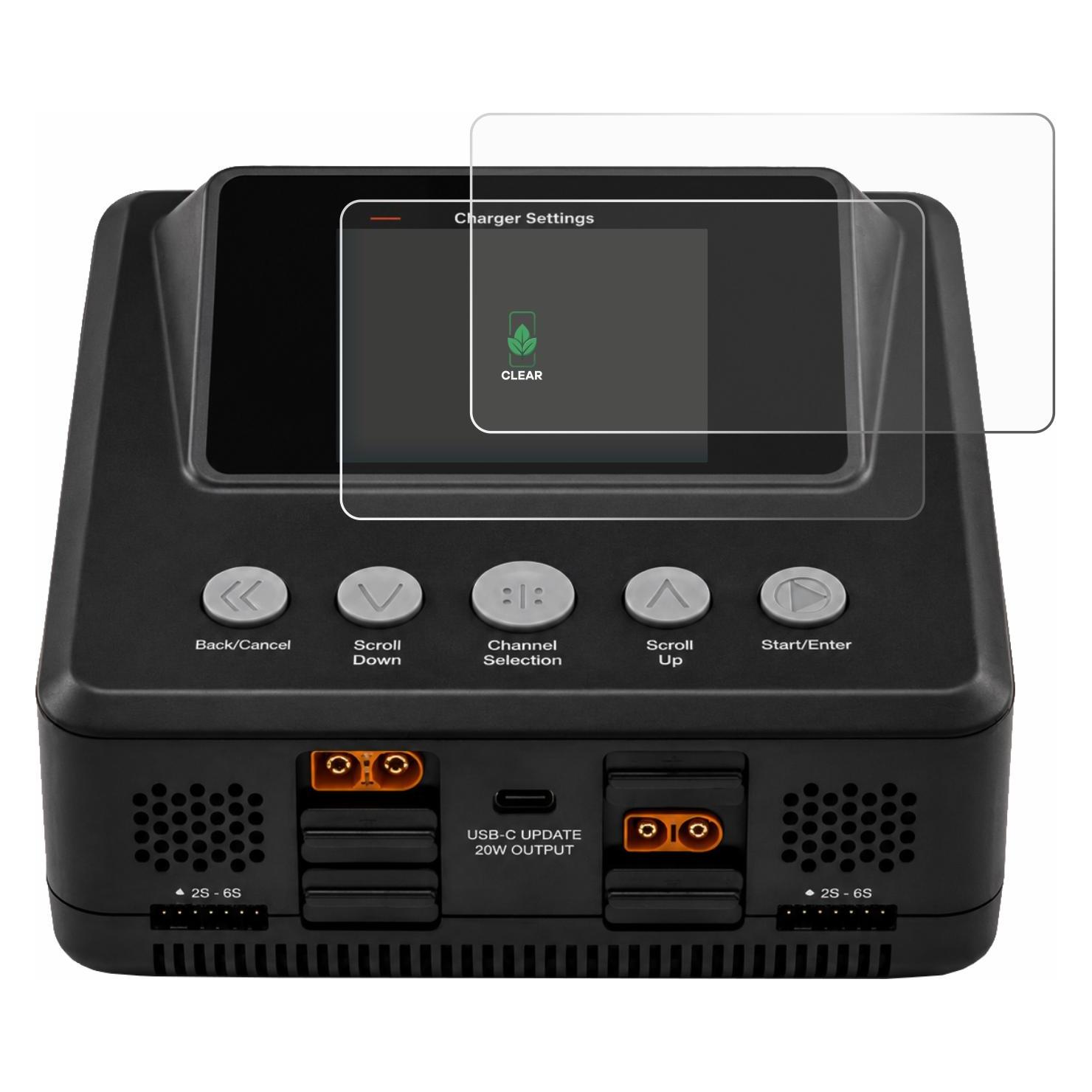 ScreenLeaf Schutzfolie für Spektrum Smart Charger S450 G2 Displayschutz Display Schutz Folie Klar Transparent (6163697)