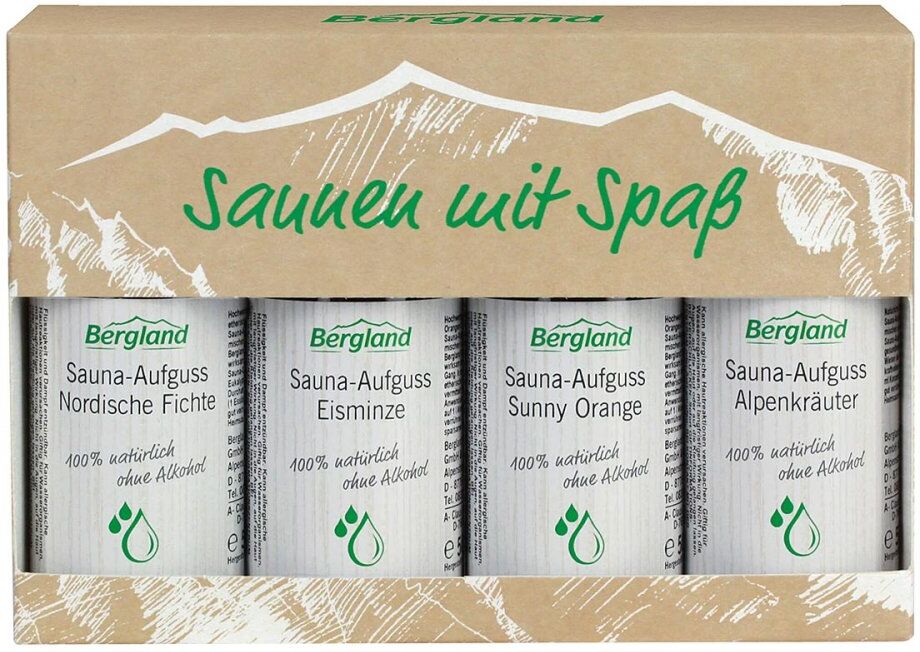 Saunen mit Spass 4 versch. Sorten Konzentrat