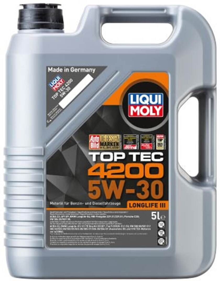 Óleo de Motor Liqui Moly Top Tec 4200 5W30 5L