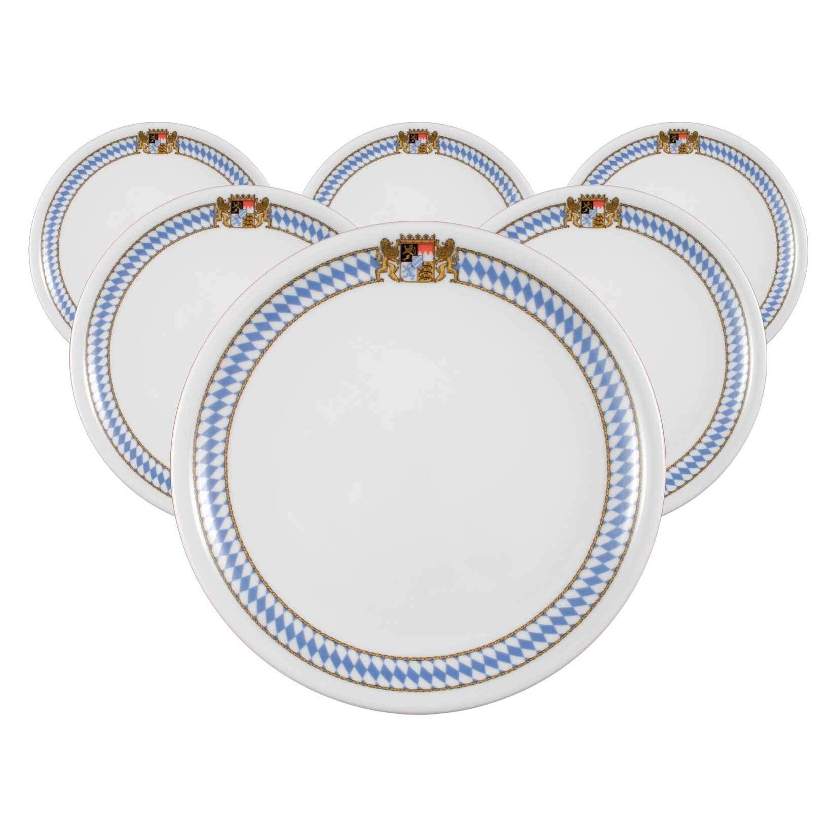 Seltmann Weiden Speiseteller Compact Bayern ø 25,4 cm 6er Set