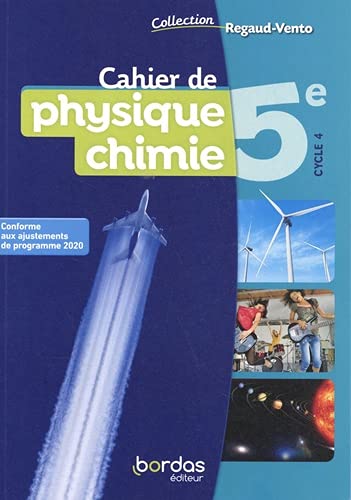 Denis Regaud - Cahier de physique chimie 5e, cycle 4 : conforme aux ajustements de programme 2020 - Preis vom 07.10.2026 11:45:10 h