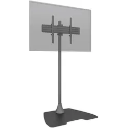 KIMEX Neigbarer Bodenständer für TV-Bildschirm 32'' - 75'' - Höhe 180 cm