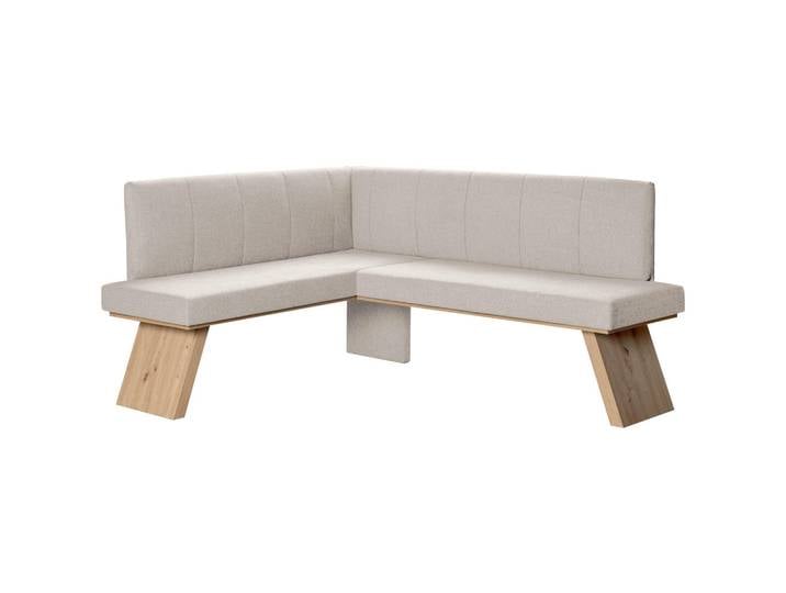 Livetastic Eckbank, Beige, 185x150 cm, Esszimmer, Bänke, Eckbänke